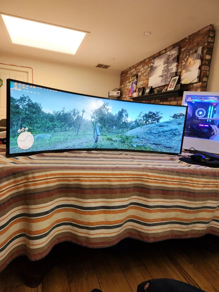 NEW!!!Samsung Odyssey Neo LS49AG952NNXZA G9 49" 5K DQHD (5120 x 1440) 240Hz UltraWide Curved Gaming Monitor