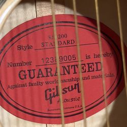 Chinese Gibson Acoustic Guitars