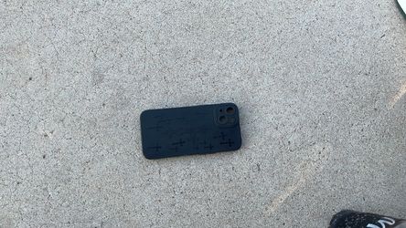 Cross black iPhone 13 case