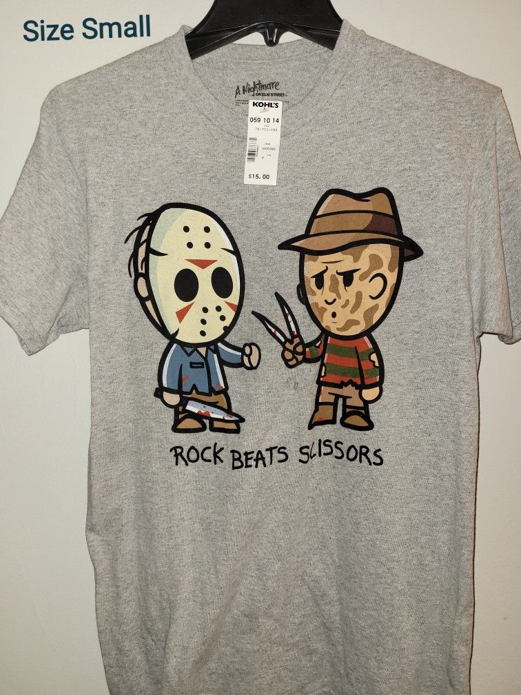 NEW TShirt Freddy Krueger/Jason