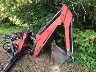 Woods backhoe