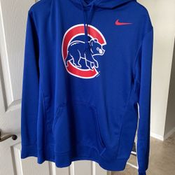 Chicago cubs Nike large hoodie