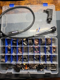 Complete Dremel 8250 Brushless Setup + WorkStation + Flex Shaft + Huge Accessory Collection — $299 OBO