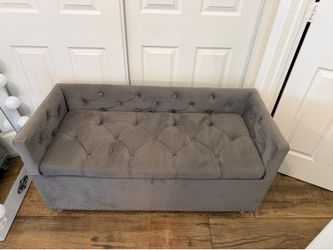Small Couch - Fabric Gray