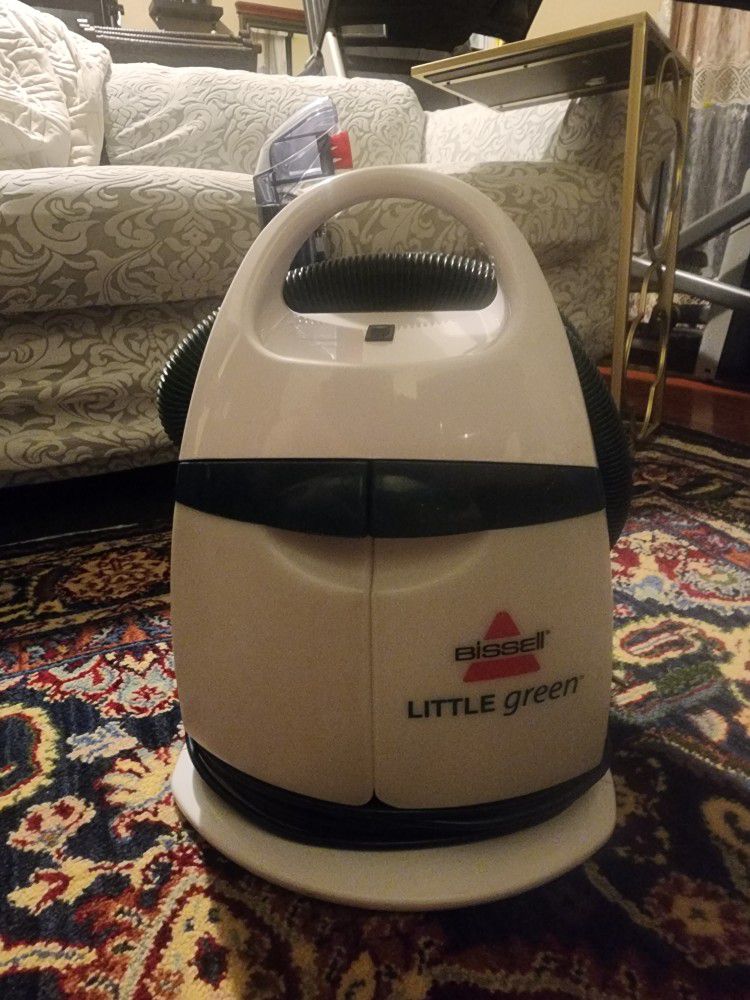 Bissel Little Mean Green Cleaning Machine Compact Portable Carpet And Furniture Spot Cleaner
