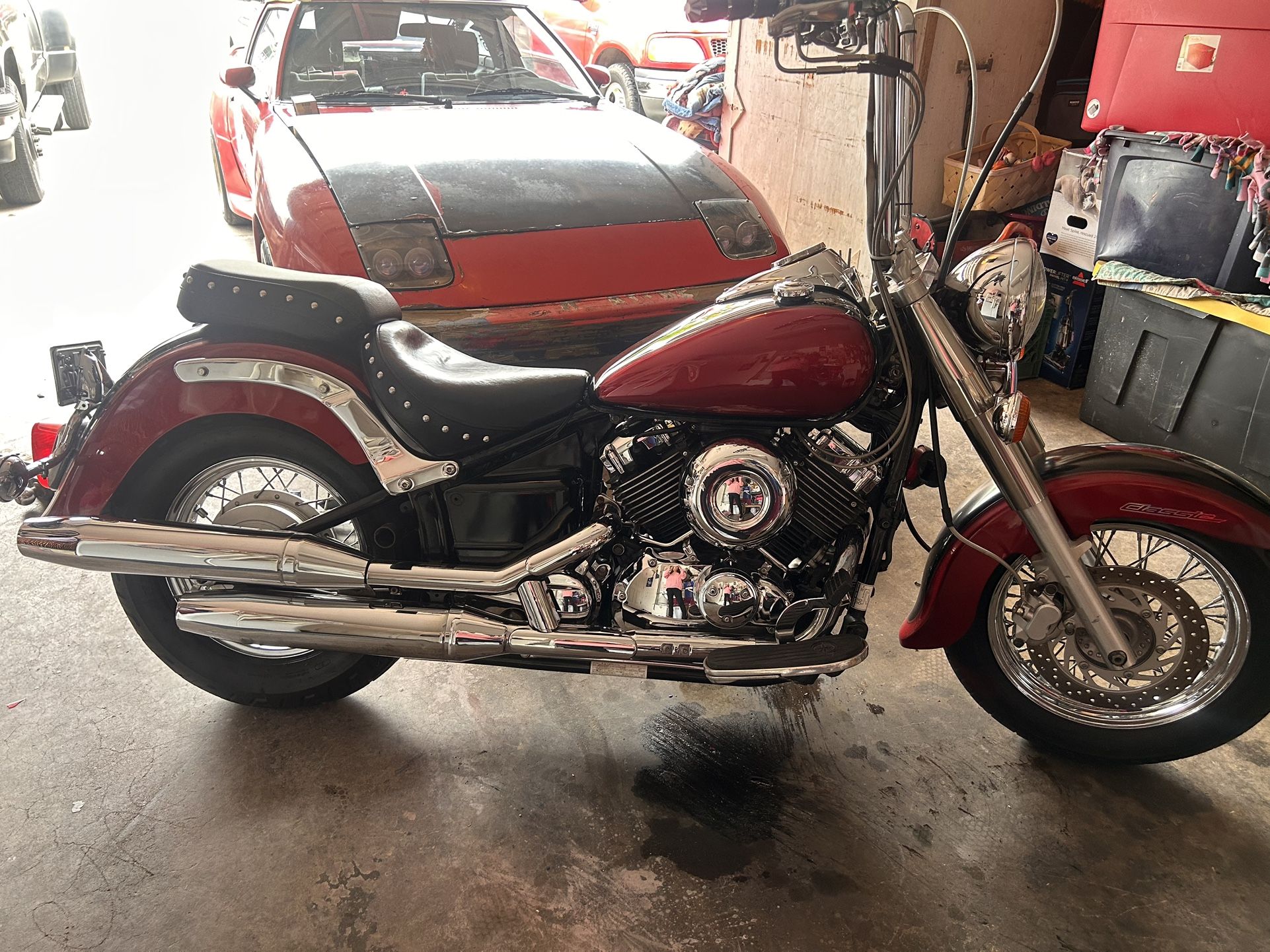 Yamaha 650 Vstar