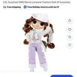 LOL Surprise! OMG Remix Lonestar Fashion Doll 25 Surprises