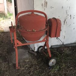 CEMENT  MIXER