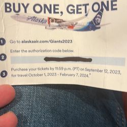 Alaska Airlines Bogo Code