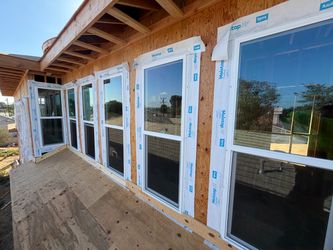Vinyl windows new construction