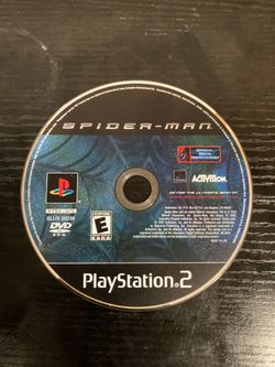 Spider-Man (Sony PlayStation 2, 2002) Disc Only