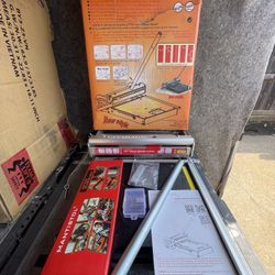 Mantisol Floor Cutter, 13”, With notching Tool, Open box but new.. Save $$$