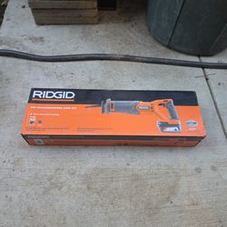 Rigid 18v Reciprocating Saw Kit 