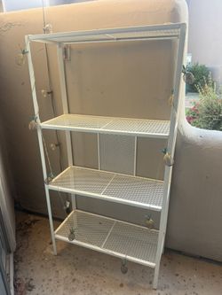 4 tiered metal rack