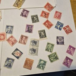 Vintage Stamps Old Stamps