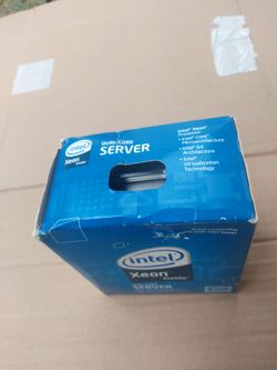 Intel Xeon Dual Core E3110 Server Processor Retail Box with fan/heatsink 
New. Open retail box
