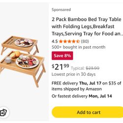 Breakfast Table With Folding Legs 