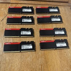 G.SKILL TridentZ Series 128GB (8 x 16GB) DDR4 3200 (PC4 25600) Desktop Memory RAM