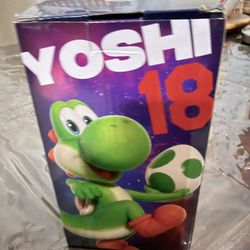Yoshi Dodgers Bobblehead (Nintendo)