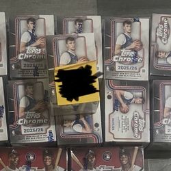 2025 TOPPS CHROME BASKETBALL BLASTERS VALUE BOX (11)