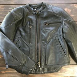 Women’s or Kid’s Leather Motorcycle Jacket