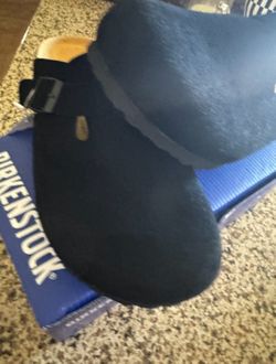 Birkenstock Clog Black Suede