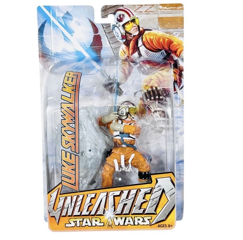 Star Wars Unleashed Luke Skywalker Series 7 Action Figure X-Wing Pilot Suit New