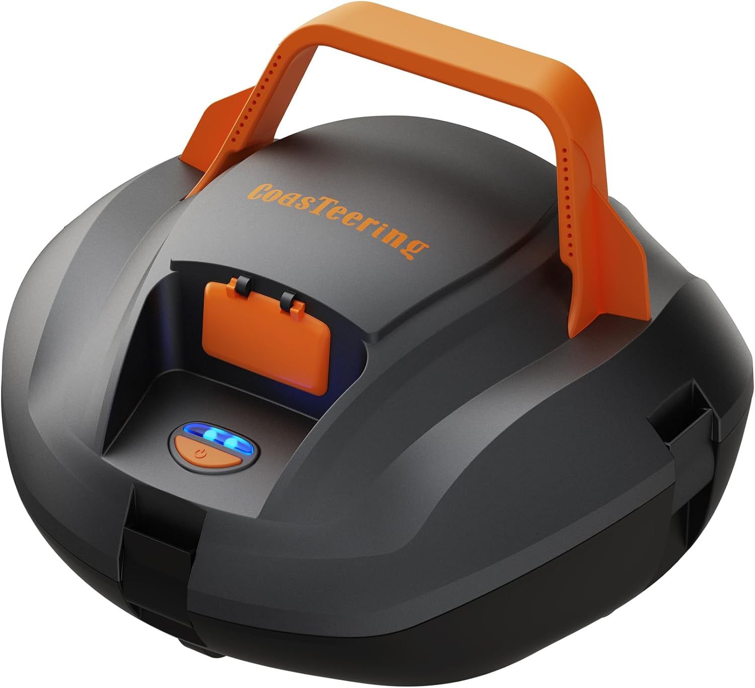 Cordless Robotic Pool Vacuum Cleaner Pool Cleaner Robot with 100 Mins Runtime Fast Charging Powerful Suction Self Parking Ideal for Above Ground