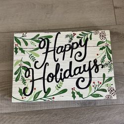 Christmas Decor Sign
