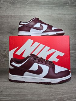 Nike Dunk Low Retro White / Redwood - Gym Red DV0833 115 Mens Size 8.5 New