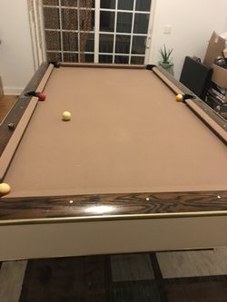 3 Piece Slate Pool Table