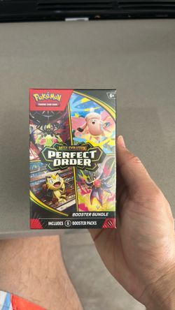 Pokemon Perfect Order booster bundle