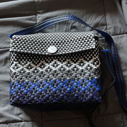 Artisan Handwoven Plastic Bag