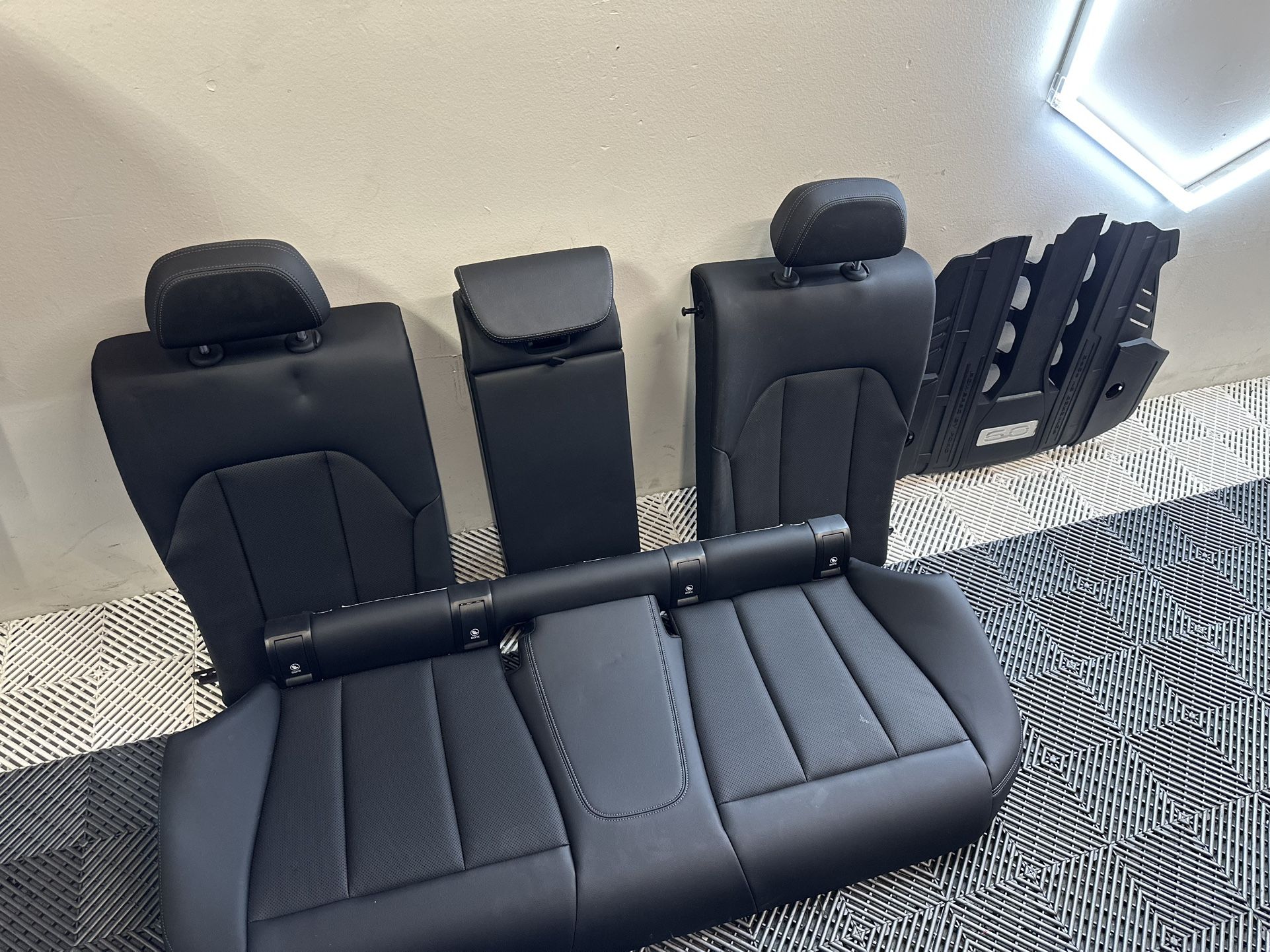 REAR SEAT UPPER CUSHION LEFT RIGHT FOLD BLACK BMW 330I M340 G20 OEM (2019-2023)