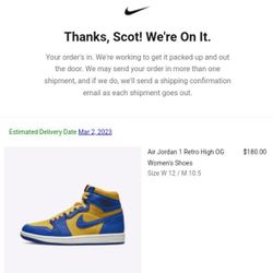 Jordan 1 Retro High OG Laney