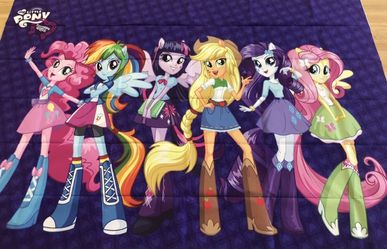 My little pony backdrop 7 by 5 thin vinyl