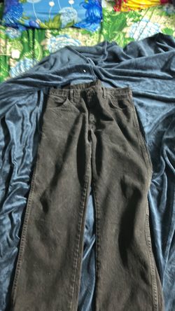 black baggy rustler jeans size 34