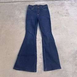 Hollister Dark Blue Flare Jeans 