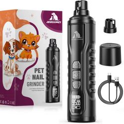 Brand New Electric Dog Nail Grinder: Upgraded 5-Speed Quiet Dog Nail Trimmer-Safe Painless Nail File for Claw Trimming & Grooming Care At Home for Dog