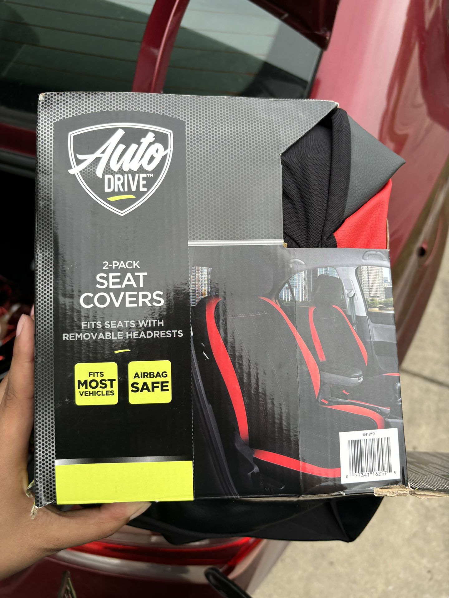 red seat covers