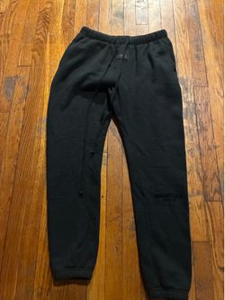 black essential pants