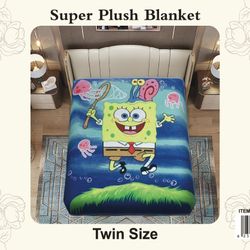 Twin Size Kids Blanket 