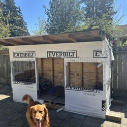 Wood Shed 10’W x 5’6” Tall x 3.5’ Deep $50 You Haul