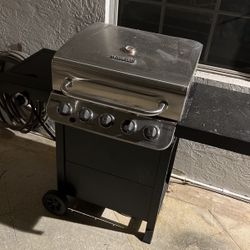 Charbroil Grill With Side Burner