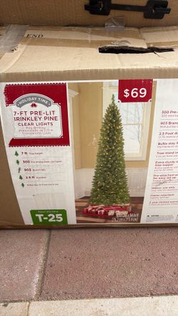 USED 7FT Christmas Tree everything still intact