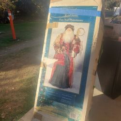 WCW  Vintage Santa Claus  Home Deco  49" Tall  Hand Crafted