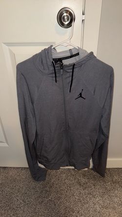 Jordan Full-Zip Hoodie Gray