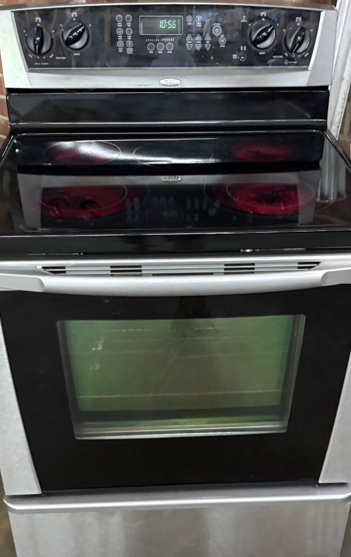 Whirlpool Smooth Top Stove 