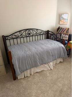 Twin bed frame (mattress for free)