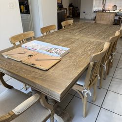 Restoration Hardware Table And Chairs